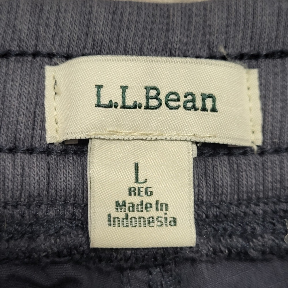 LL Bean Womens Gray Elastic Waist Hiking Cuffed Utility Shorts Large Utility - Picture 3 of 5